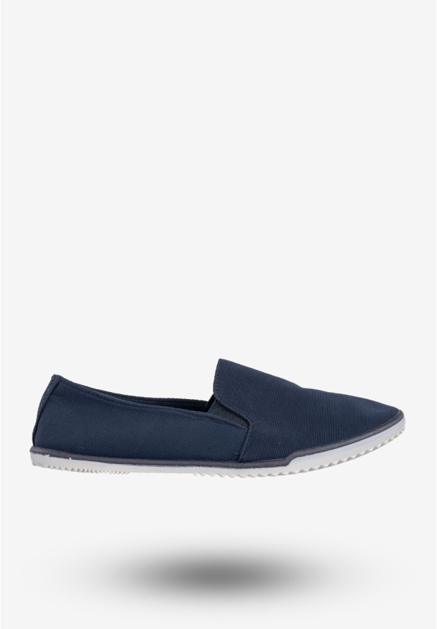 Tenisówki Damskie Buty Slip-on Wsuwane Sportowe Granatowe Bella Paris CB601-47