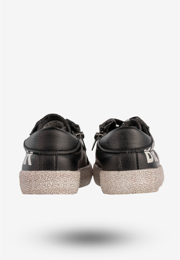 Trampki Dziecięce BIG STAR Ekoskóra Buty Na Zamek Czarne AA374041