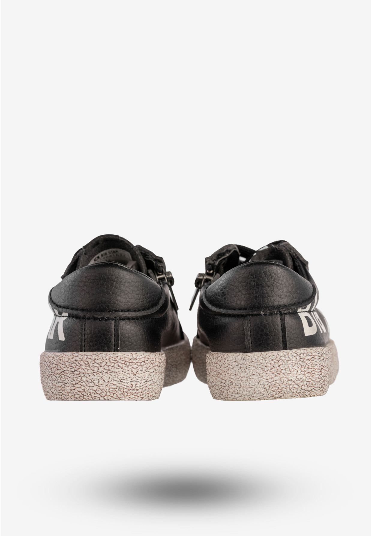 Trampki Dziecięce BIG STAR Ekoskóra Buty Na Zamek Czarne AA374041