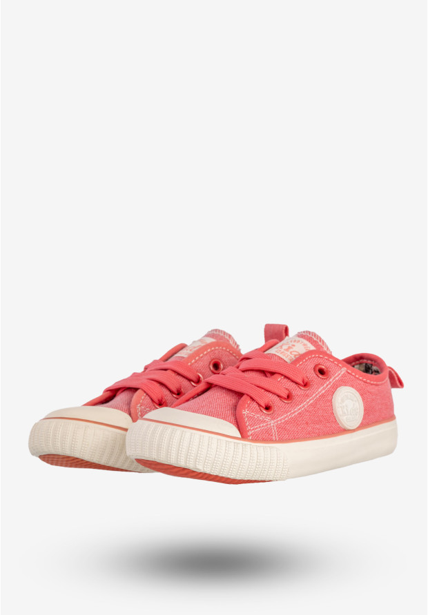 Trampki Dziecięce BIG STAR Buty Sportowe Lekkie Różowe W374017