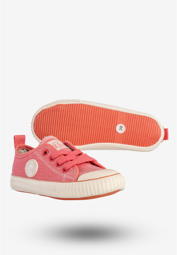 Trampki Dziecięce BIG STAR Buty Sportowe Lekkie Różowe W374017