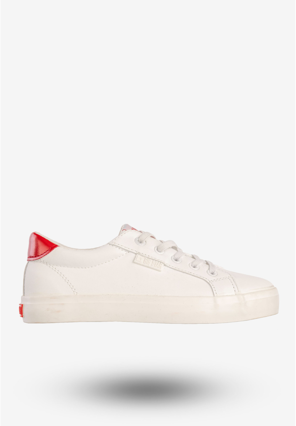 Trampki Dziecięce BIG STAR Ekoskóra Buty Tenisówki Białe DD374134