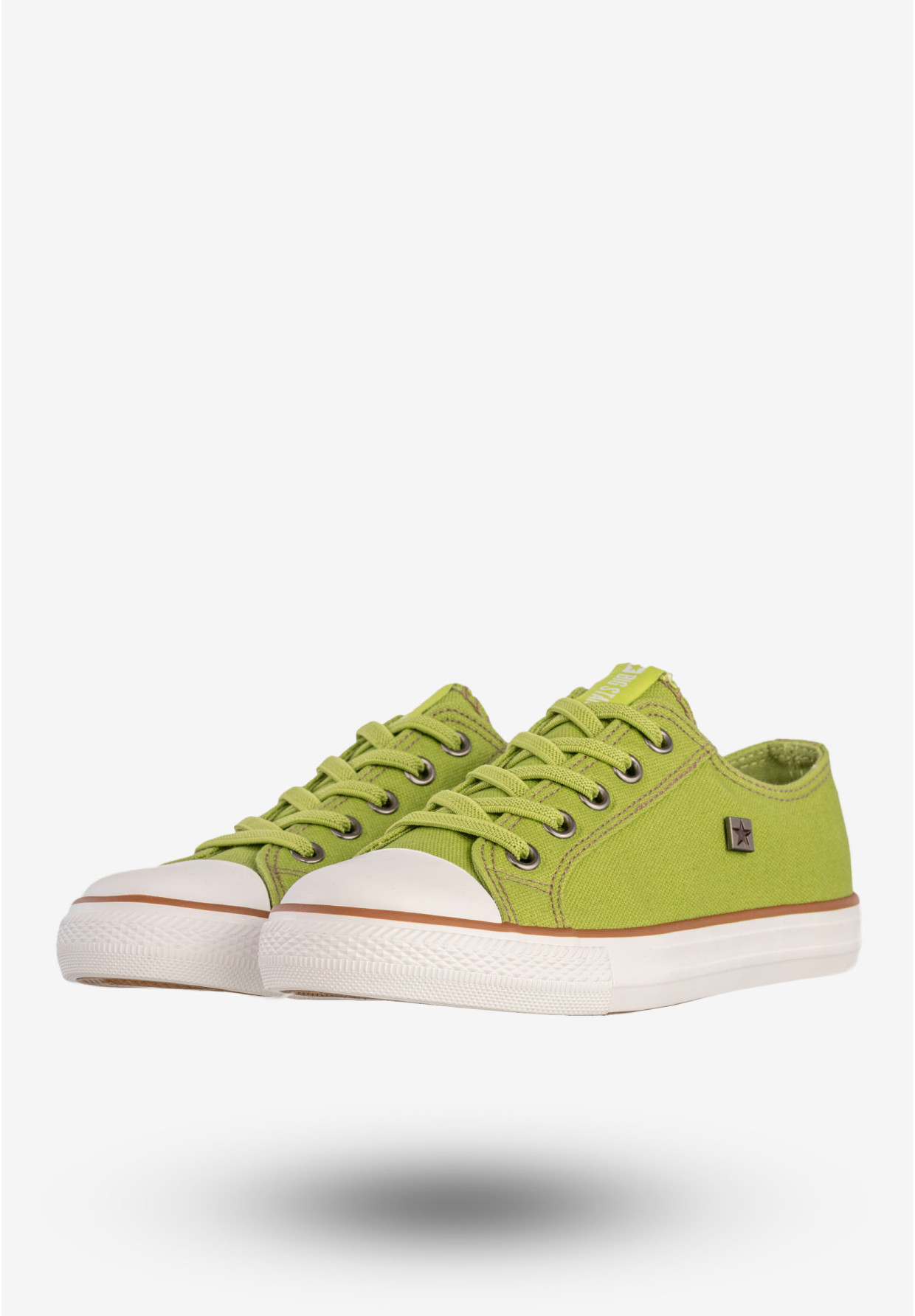 Trampki Dziecięce BIG STAR Buty Sportowe Niskie Zielone DD374087