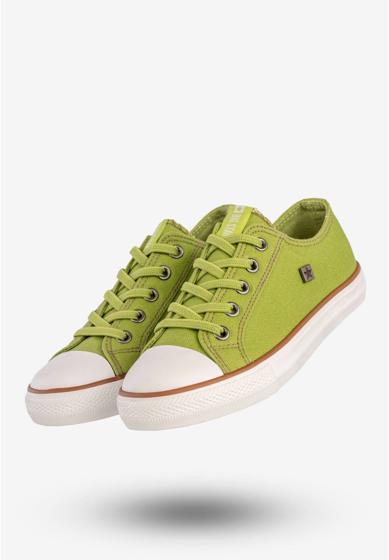 Trampki Dziecięce BIG STAR Buty Sportowe Niskie Zielone DD374087