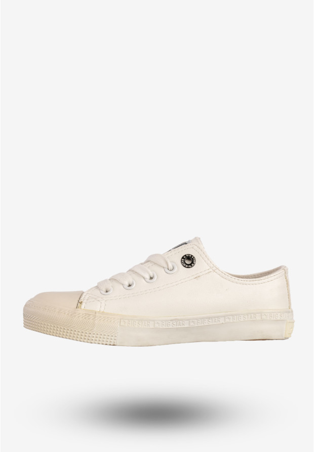 Trampki Dziecięce BIG STAR Buty Sportowe Niskie Białe BB374145