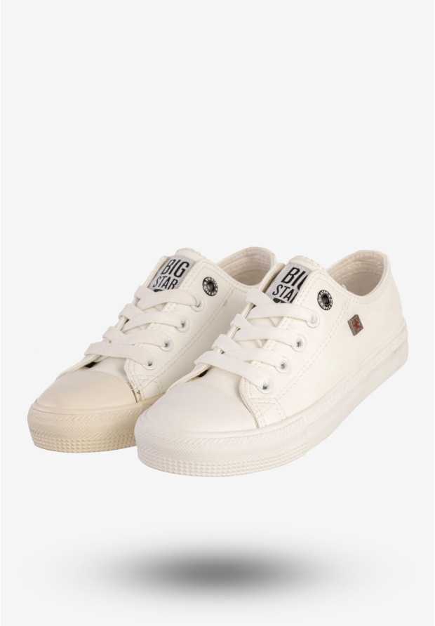 Trampki Dziecięce BIG STAR Buty Sportowe Niskie Białe BB374145