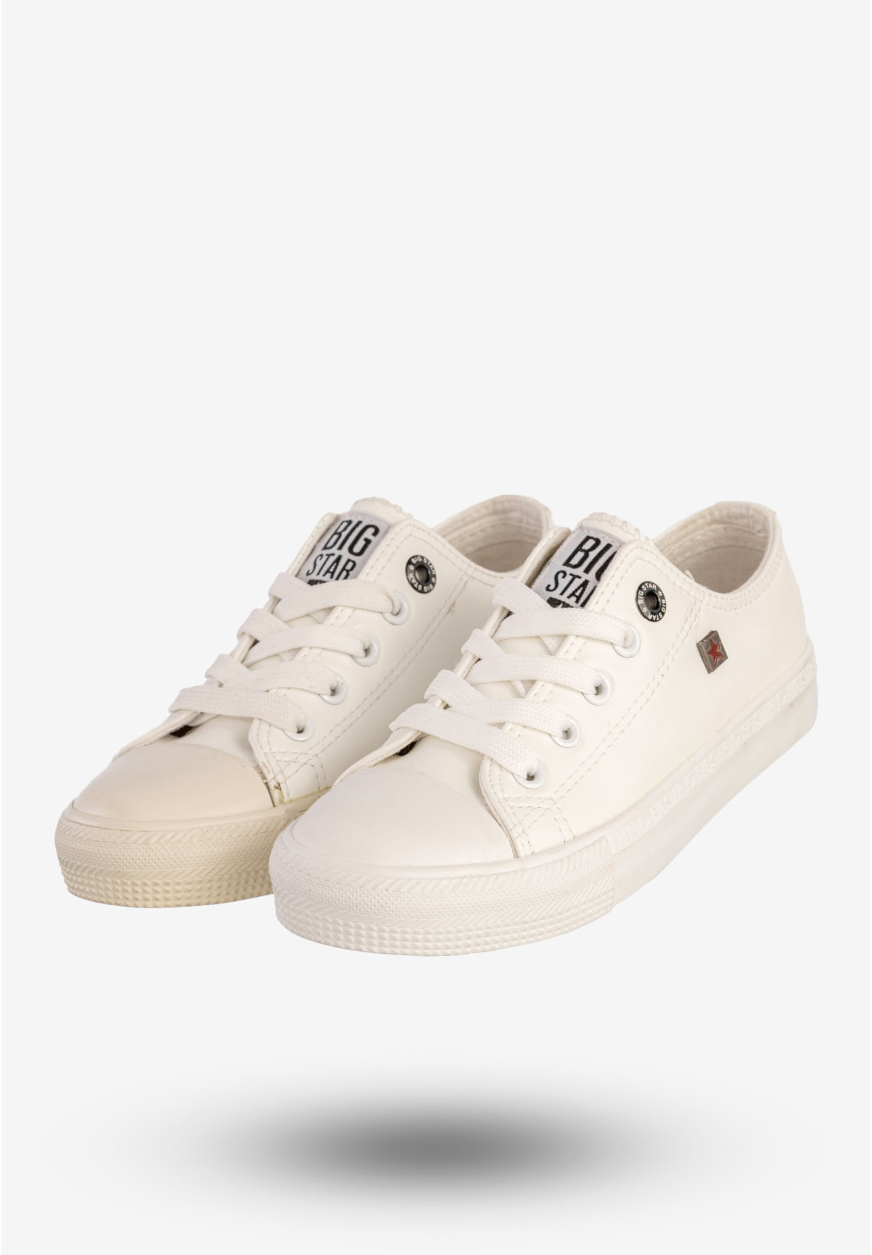 Trampki Dziecięce BIG STAR Buty Sportowe Niskie Białe BB374145