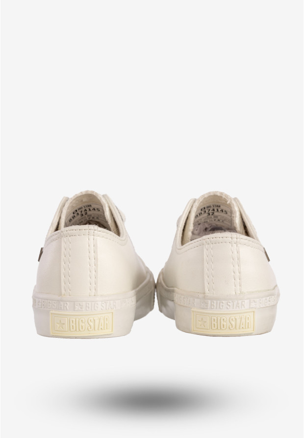 Trampki Dziecięce BIG STAR Buty Sportowe Niskie Białe BB374145