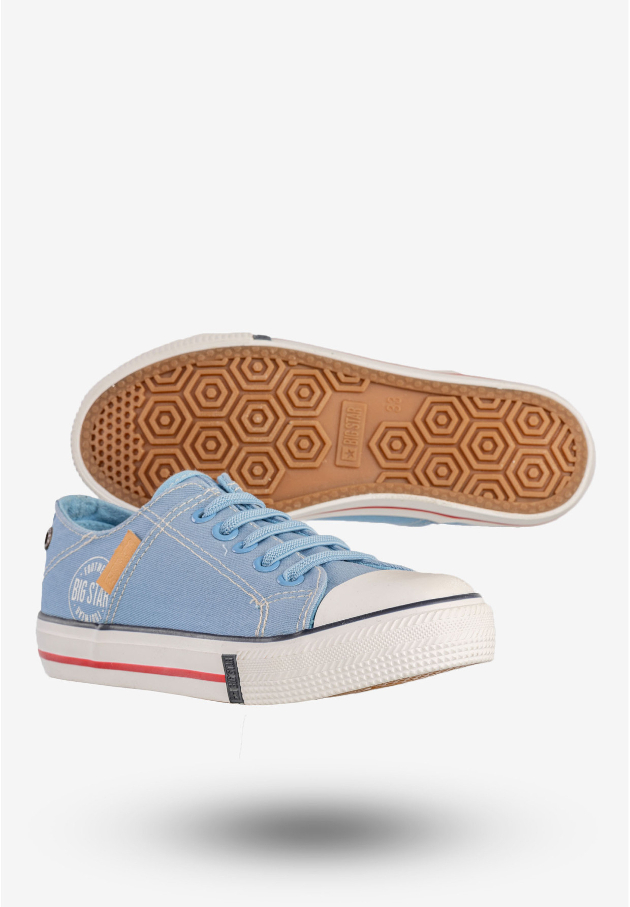 Trampki Dziecięce BIG STAR Buty Sportowe Niskie Niebieskie DD374129