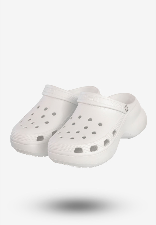 Klapki Damskie BIG STAR Chodaki Piankowe Buty Białe RR274A119