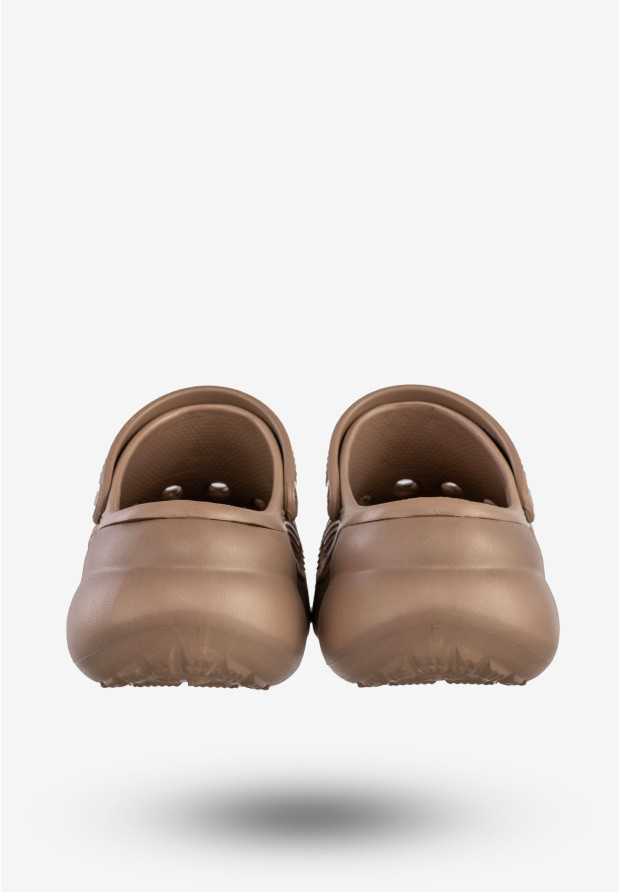 Klapki Damskie BIG STAR Chodaki Piankowe Buty Beżowe RR274A121