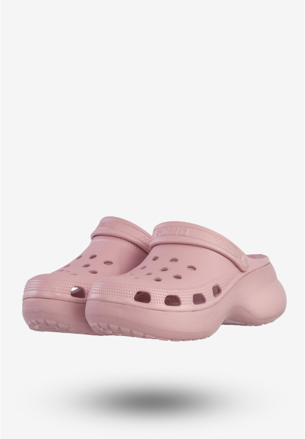 Klapki Damskie BIG STAR Chodaki Piankowe Buty Różowe RR274A120