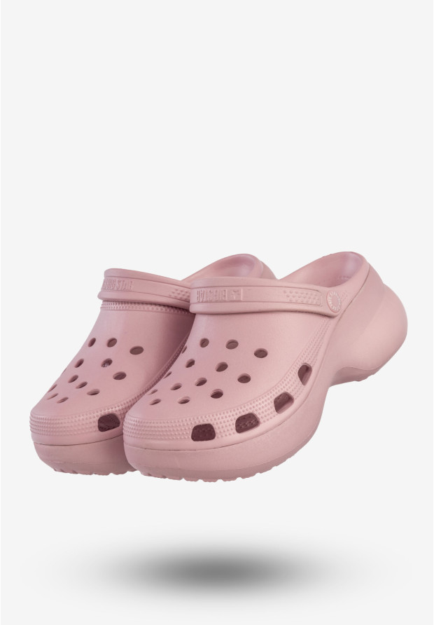 Klapki Damskie BIG STAR Chodaki Piankowe Buty Różowe RR274A120