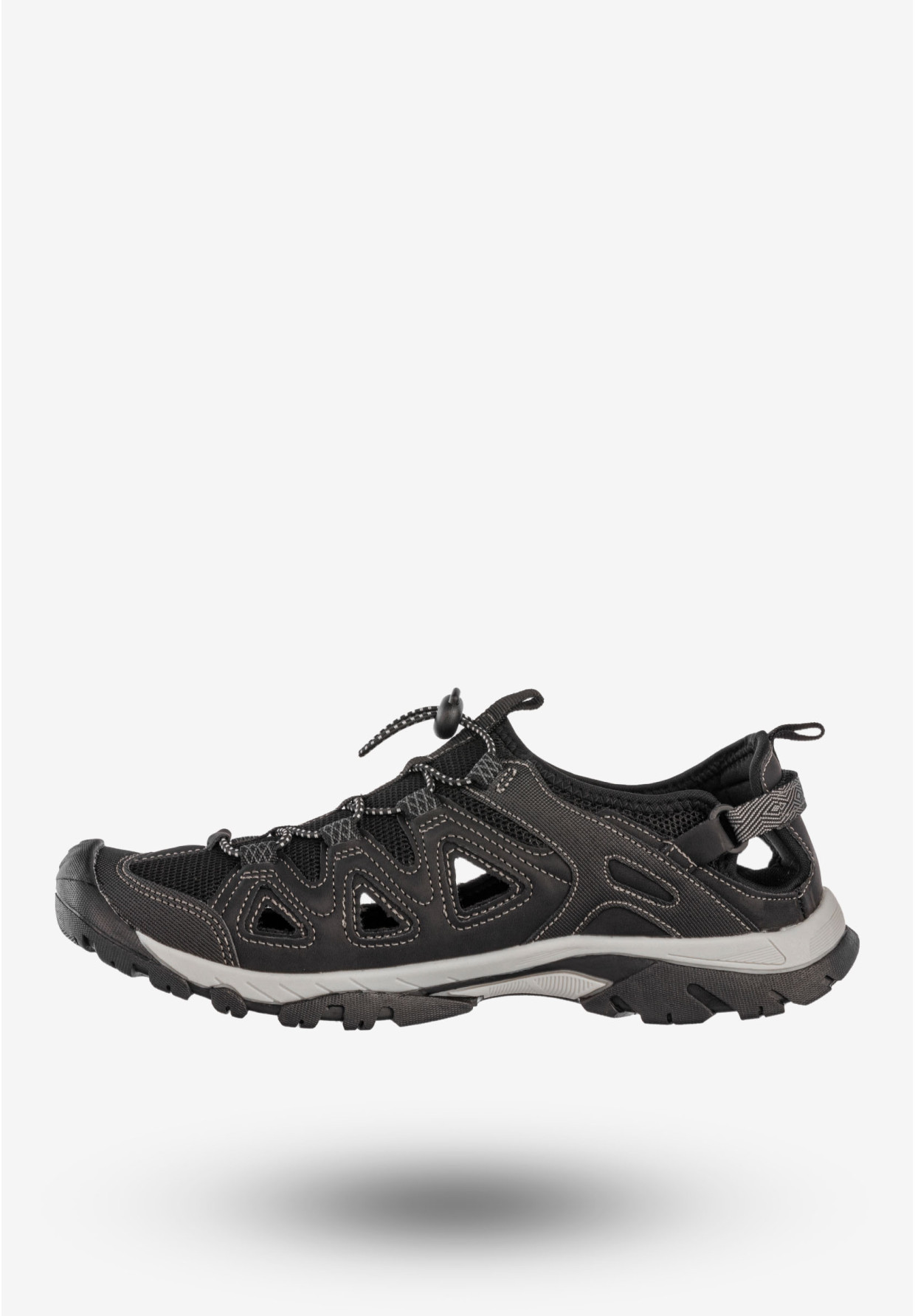Sandały Trekkingowe Męskie Buty Sportowe Letnie Turystyczne Czarne Vico V85R26-1