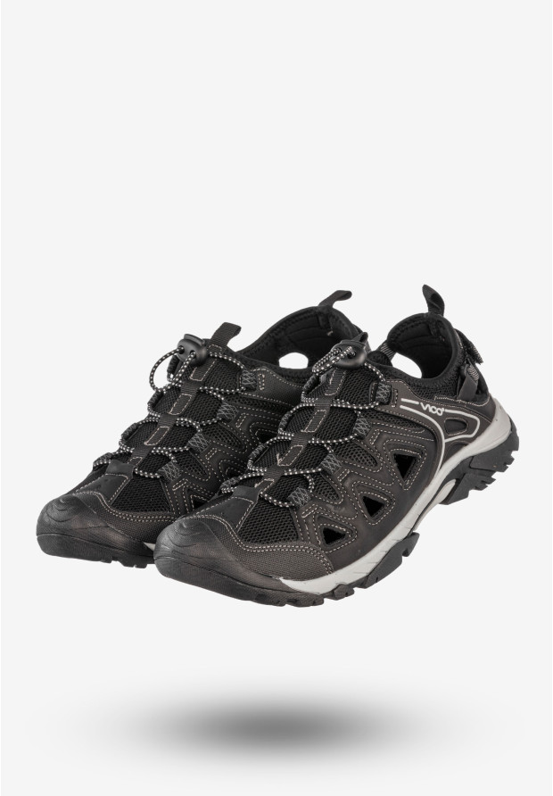 Sandały Trekkingowe Męskie Buty Sportowe Letnie Turystyczne Czarne Vico V85R26-1