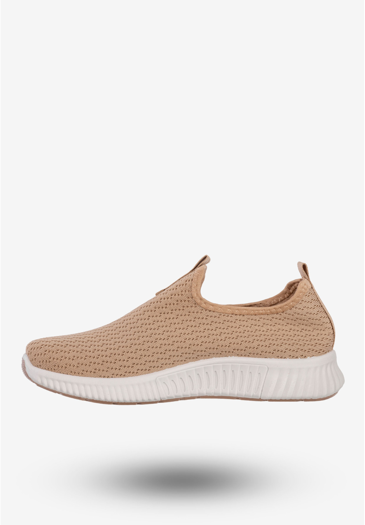 Sneakersy Damskie Wsuwane Buty Sportowe Beżowe Funui QH515-63