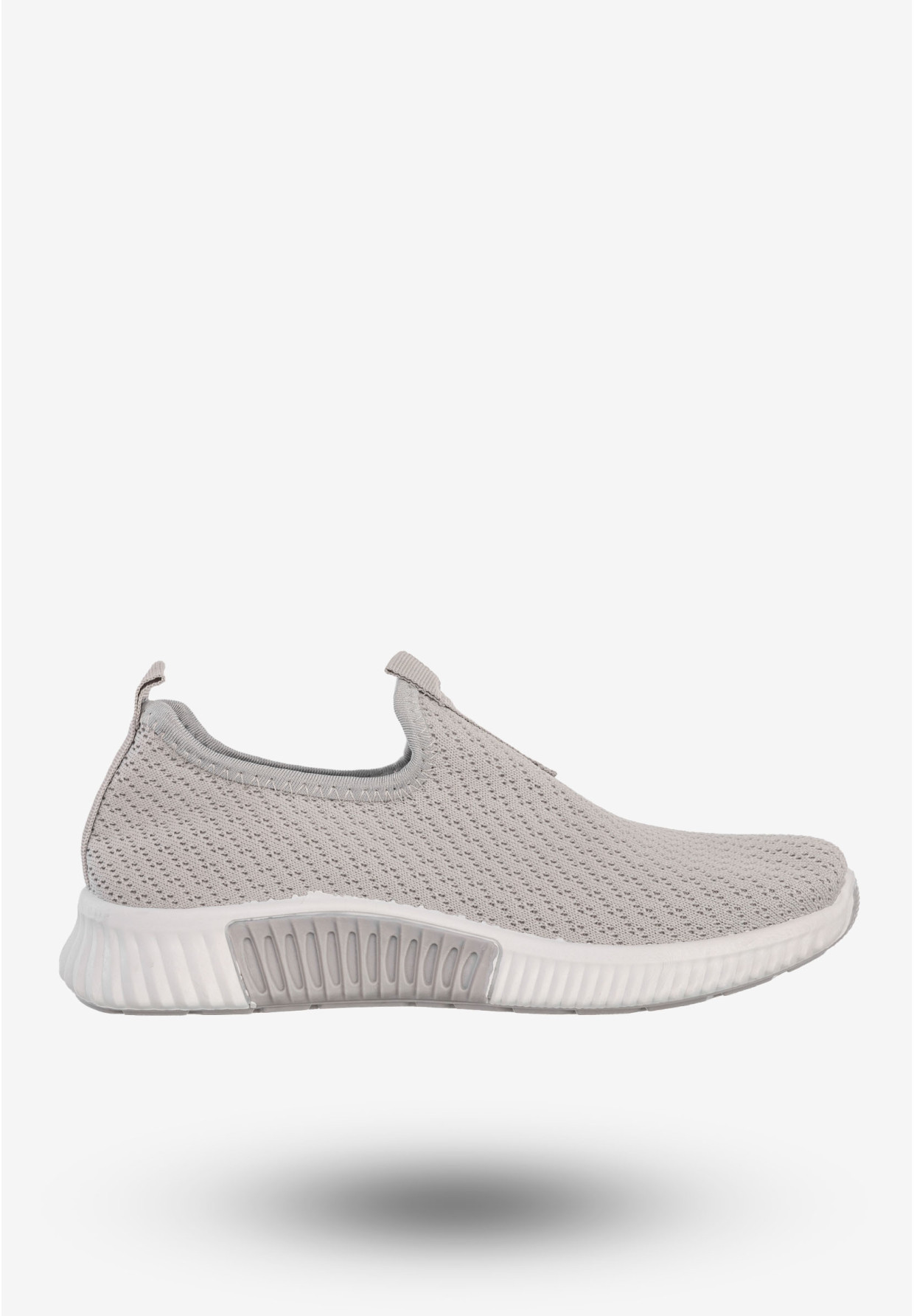 Sneakersy Damskie Wsuwane Buty Sportowe Szare Funui QH515-26