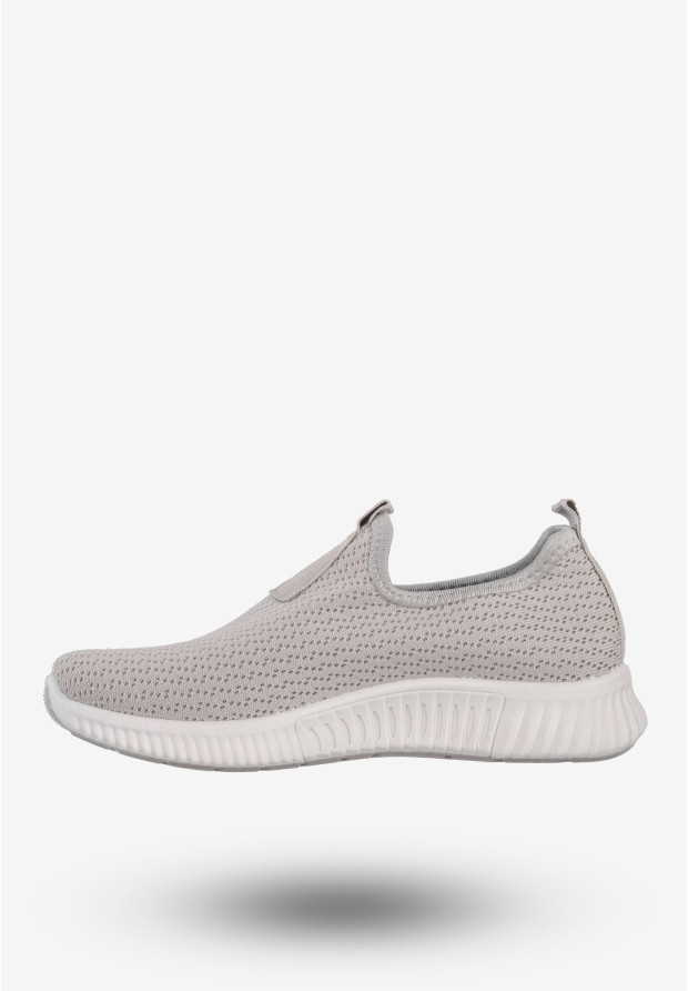 Sneakersy Damskie Wsuwane Buty Sportowe Szare Funui QH515-26