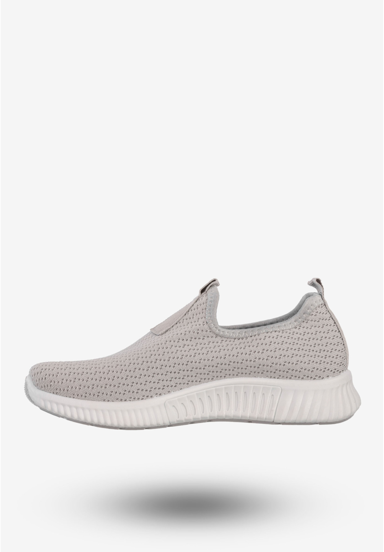 Sneakersy Damskie Wsuwane Buty Sportowe Szare Funui QH515-26