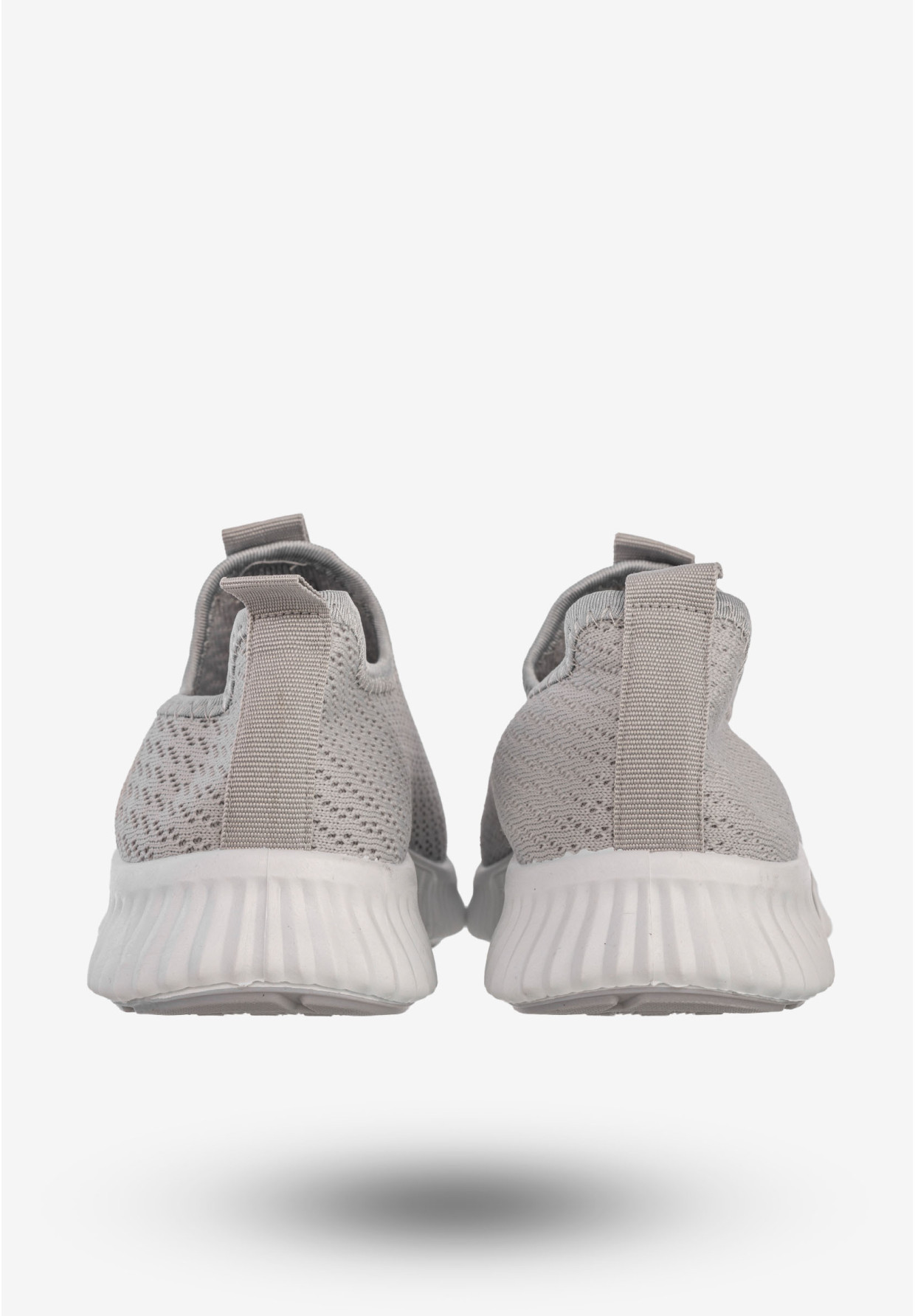 Sneakersy Damskie Wsuwane Buty Sportowe Szare Funui QH515-26