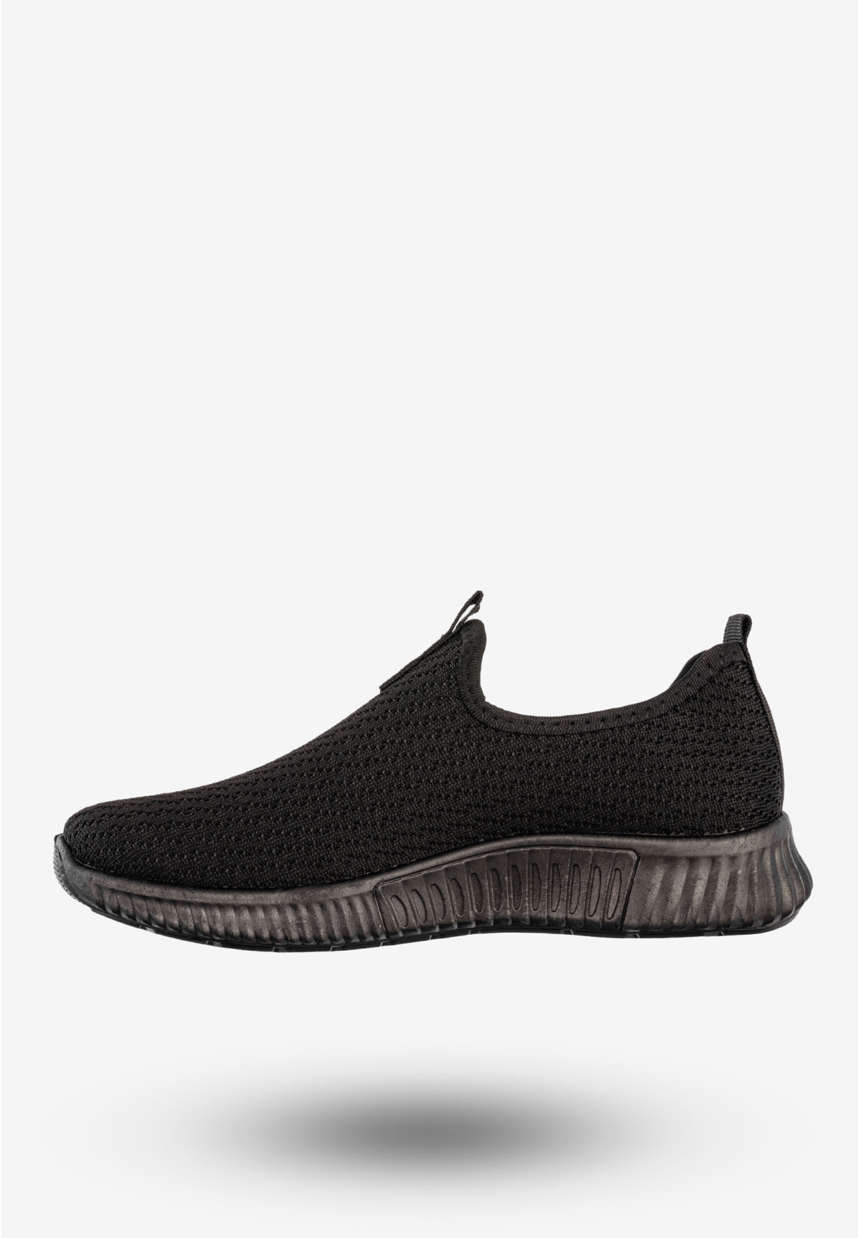 Sneakersy Damskie Wsuwane Buty Sportowe Czarne Funui QH515A