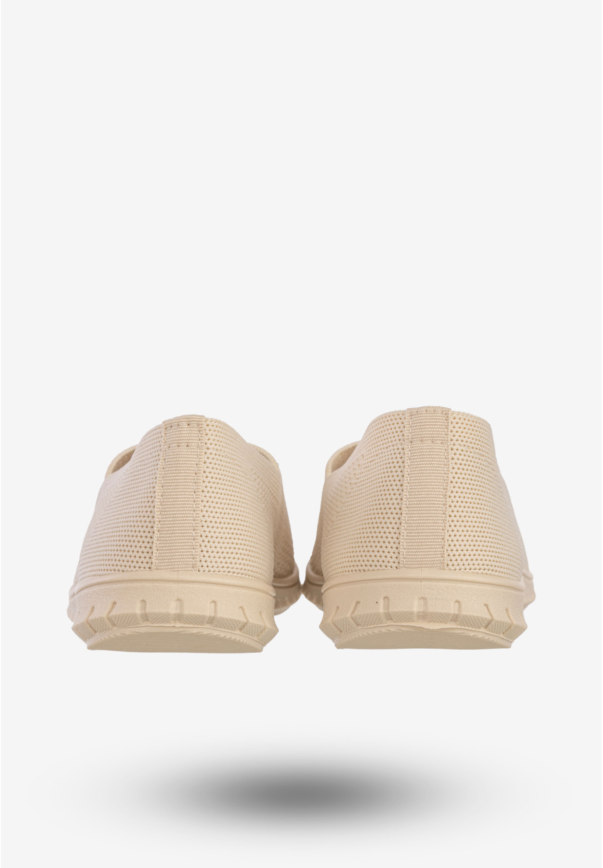 Sneakersy Damskie Wsuwane Buty Sportowe Półbuty Beżowe DD4043-5