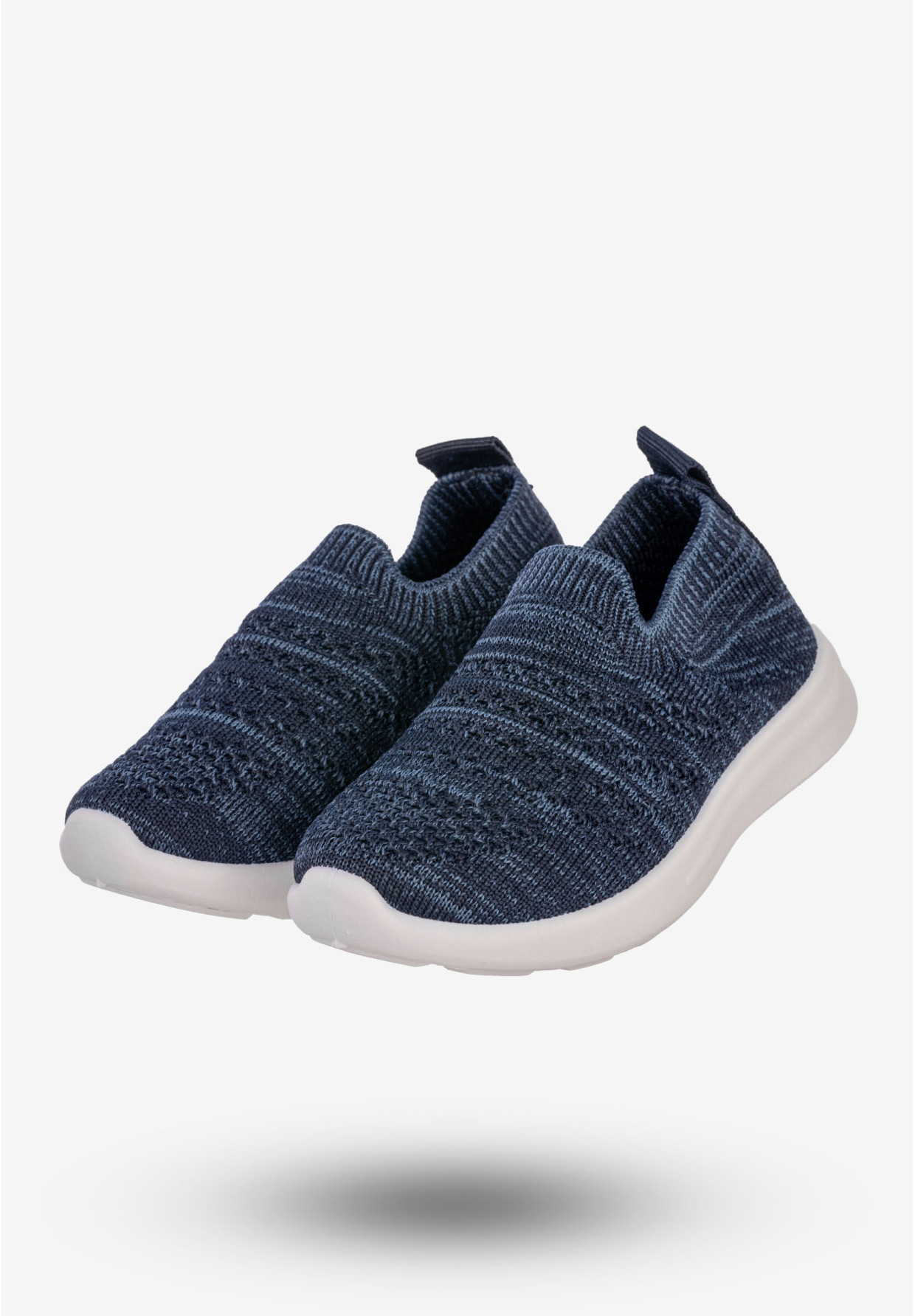 Sneakersy Dziecięce Wsuwane Buty Sportowe Granatowe Apawwa Z30