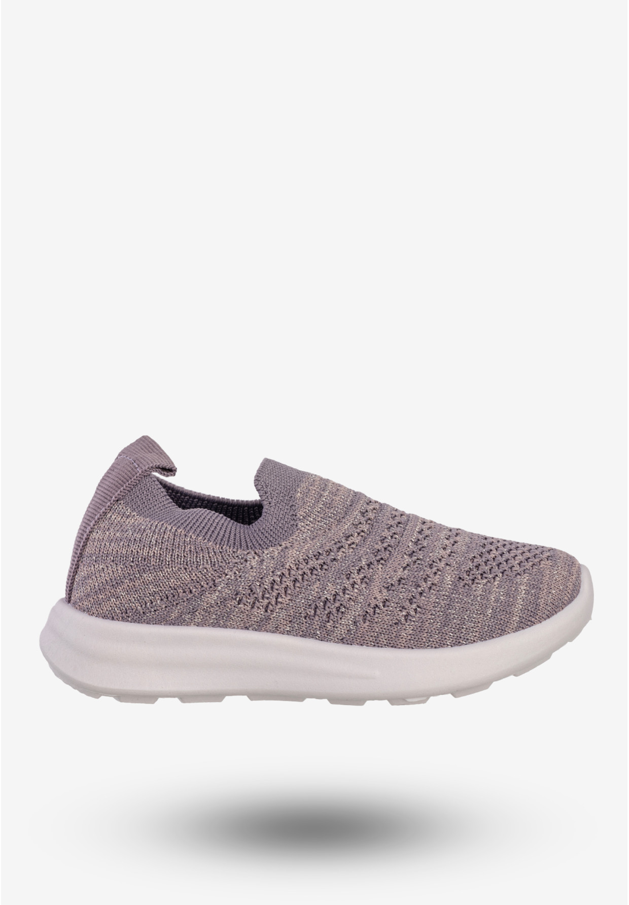 Sneakersy Dziewczęce Wsuwane Buty Sportowe Fioletowe Apawwa Z30