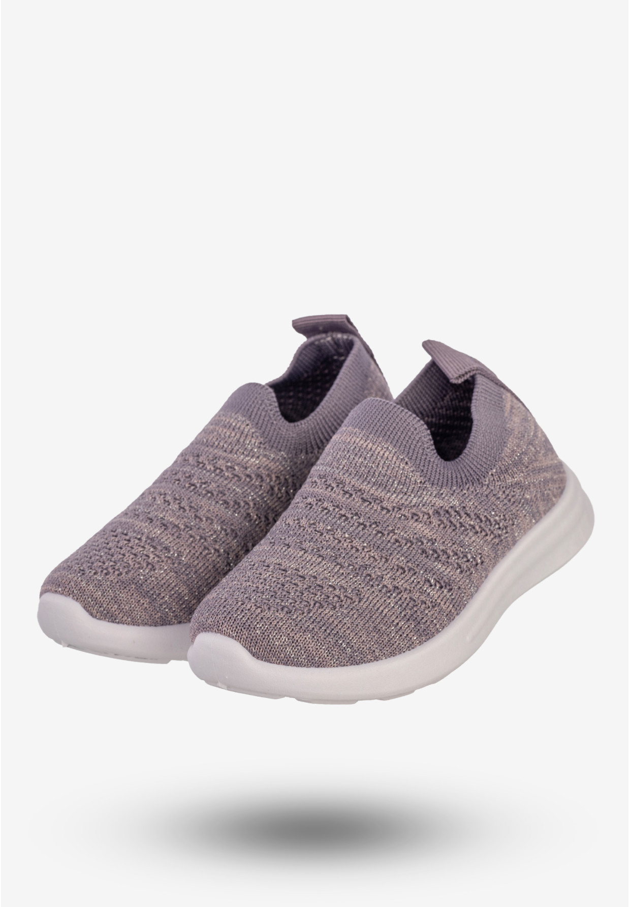 Sneakersy Dziewczęce Wsuwane Buty Sportowe Fioletowe Apawwa Z30