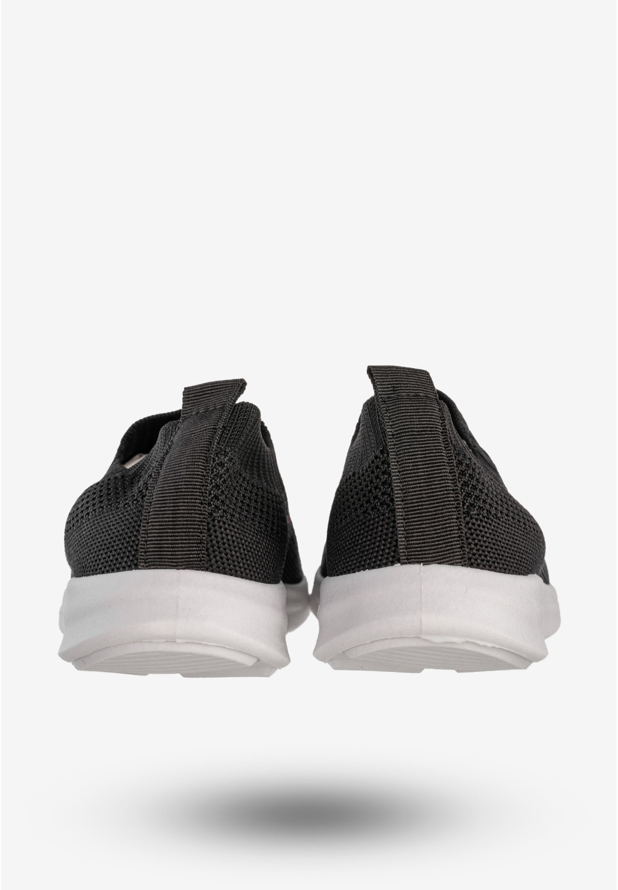 Sneakersy Dziecięce Wsuwane Buty Sportowe Półbuty Czarne Apawwa Z516