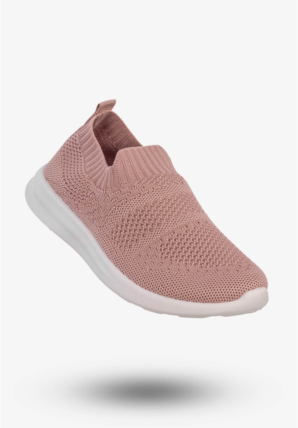 Sneakersy Dziecięce Wsuwane Buty Sportowe Półbuty Różowe Apawwa Z516