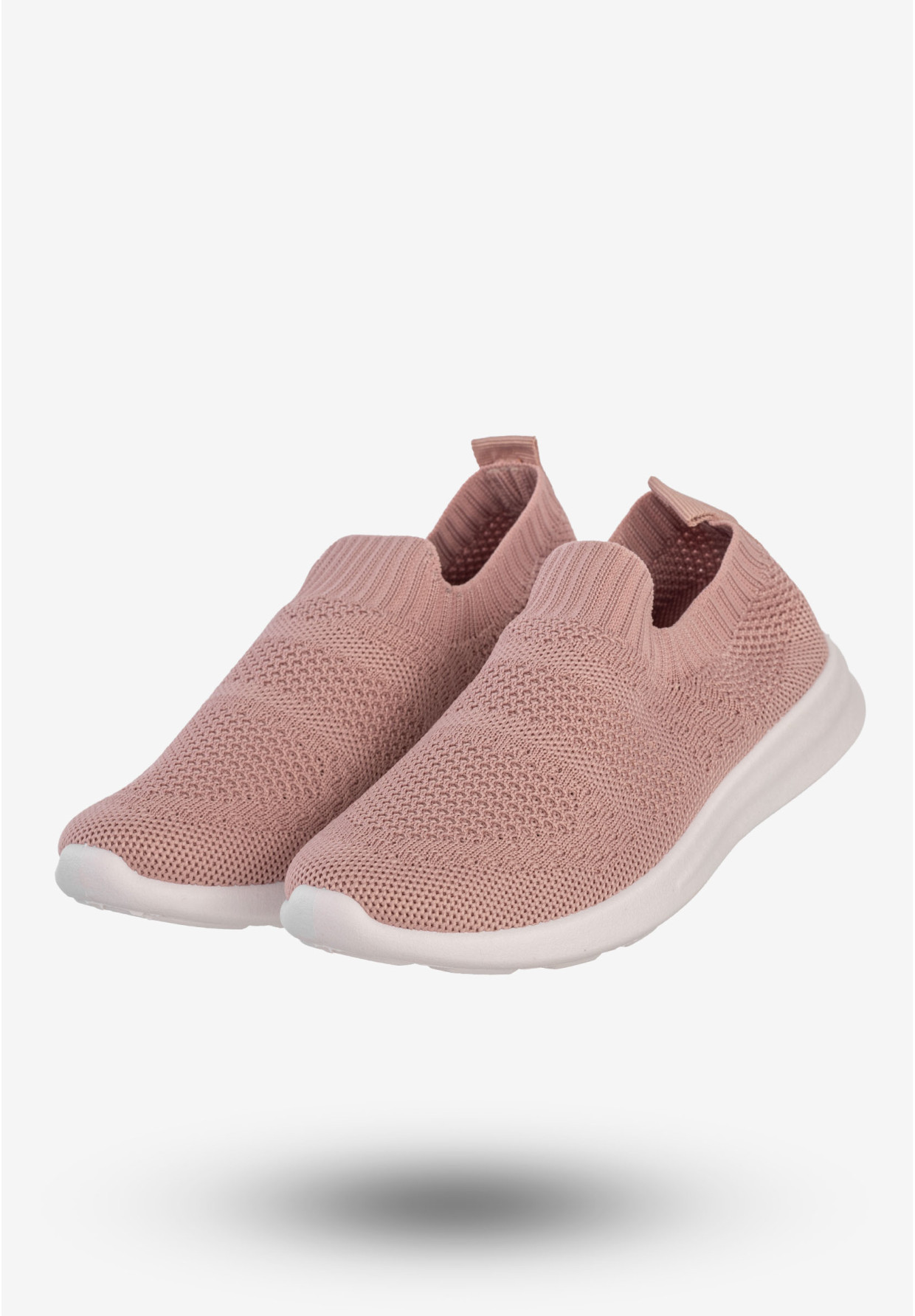Sneakersy Dziecięce Wsuwane Buty Sportowe Półbuty Różowe Apawwa Z516