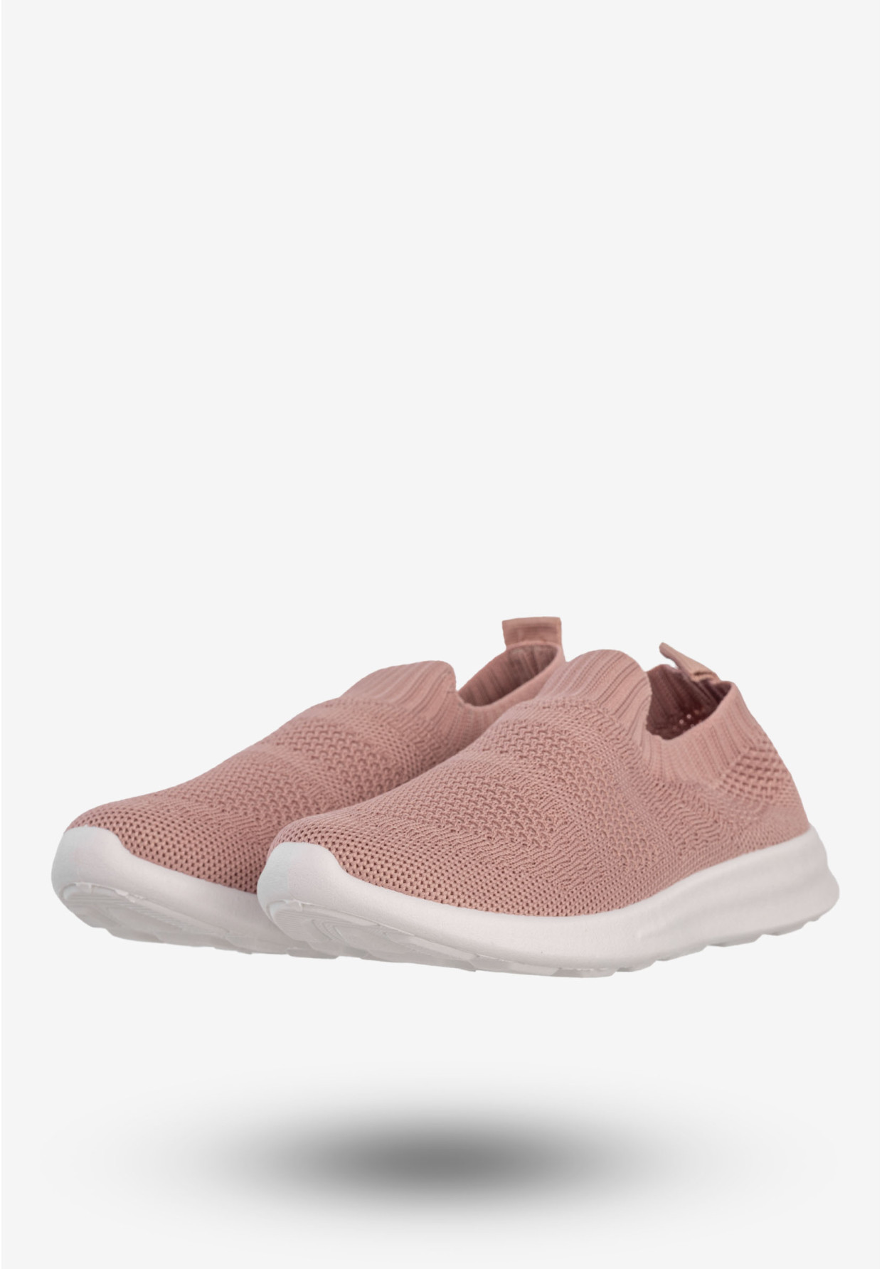 Sneakersy Dziecięce Wsuwane Buty Sportowe Półbuty Różowe Apawwa Z516