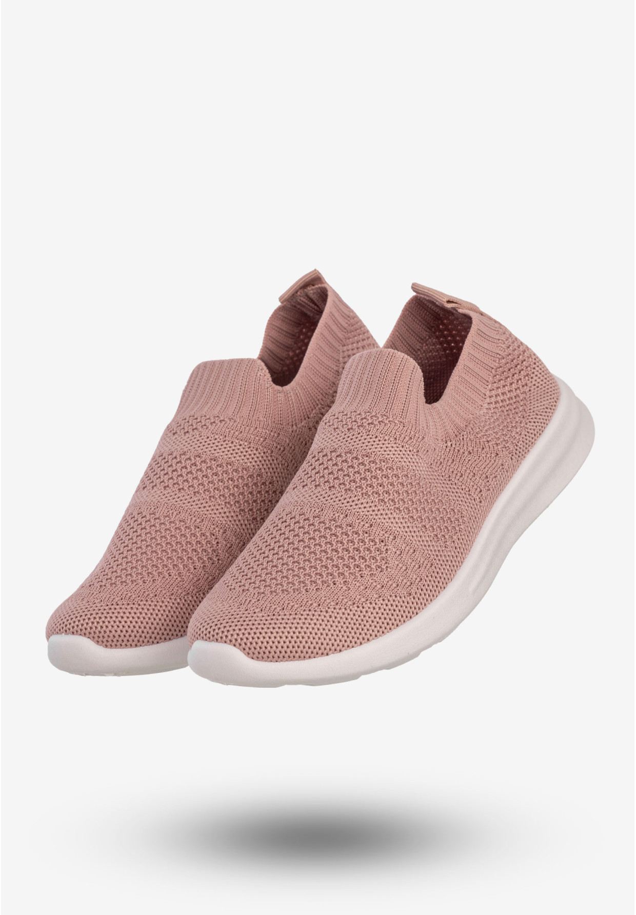Sneakersy Dziecięce Wsuwane Buty Sportowe Półbuty Różowe Apawwa Z516