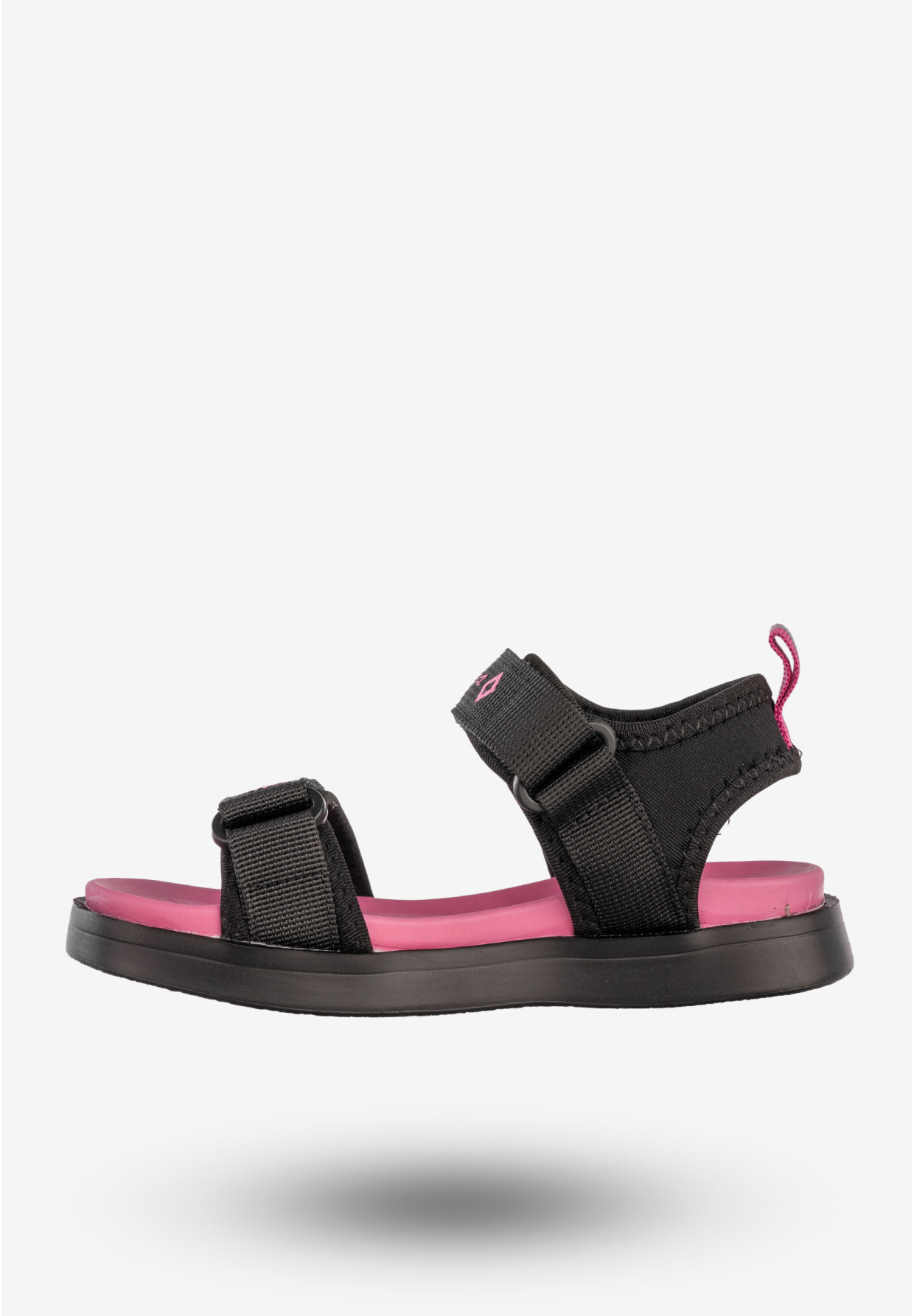 Sandały Dziecięce Buty Na Rzepy Letnie Lekkie Czarne Apawwa N1320P
