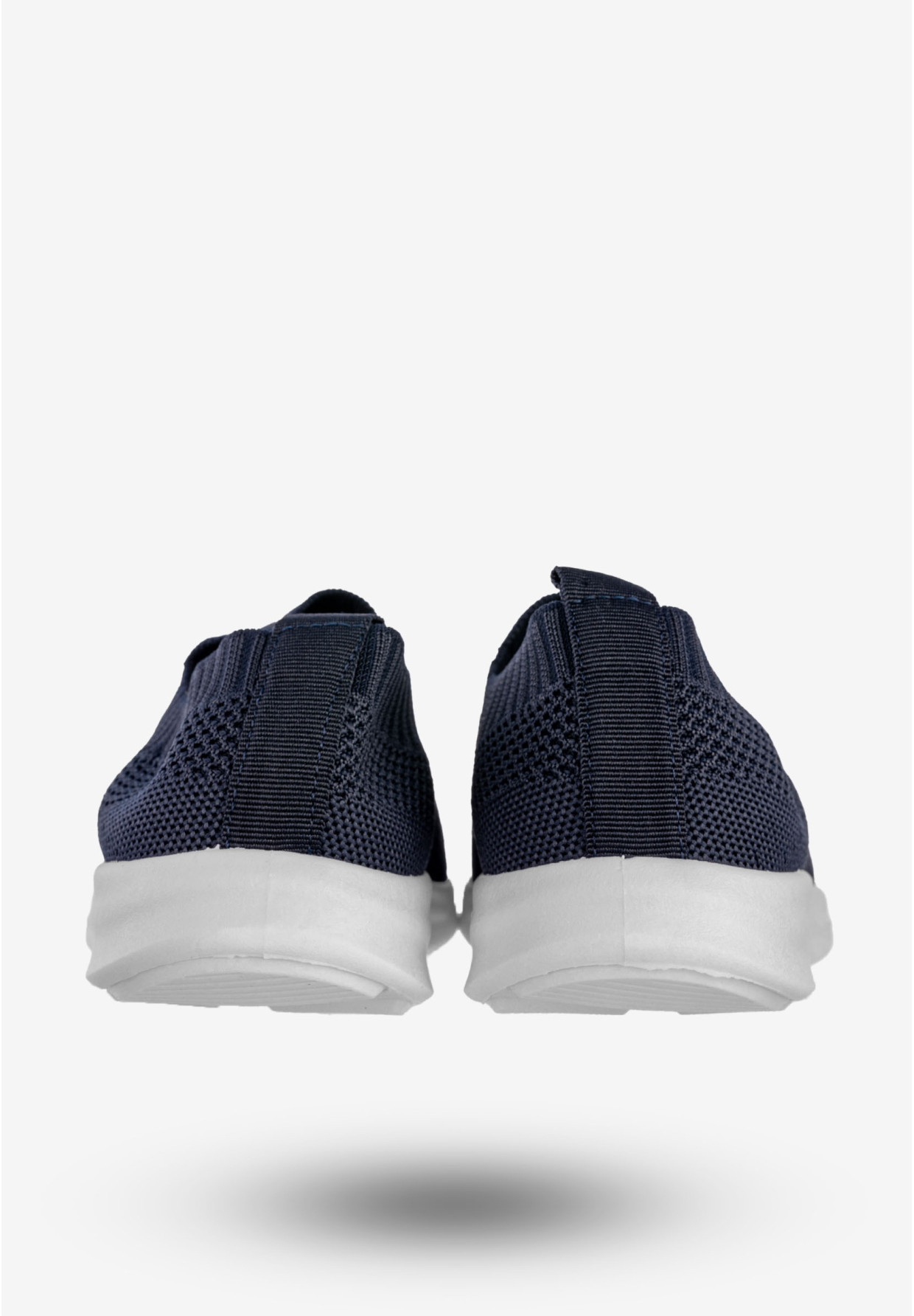 Sneakersy Dziecięce Wsuwane Buty Sportowe Półbuty Granatowe Apawwa Z516