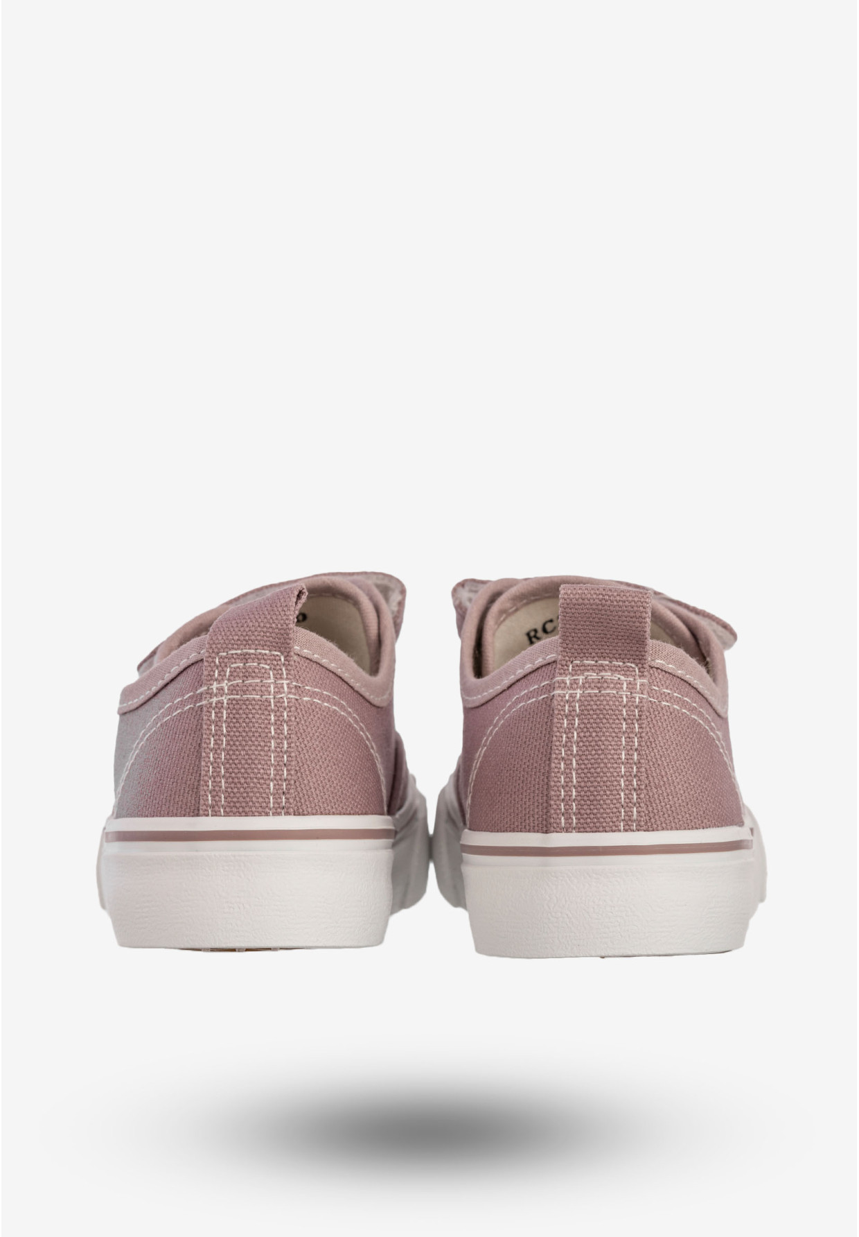Tenisówki Dziecięce Na Rzepy Buty Sportowe Trampki Pastelowy Fiolet Apawwa RC360P