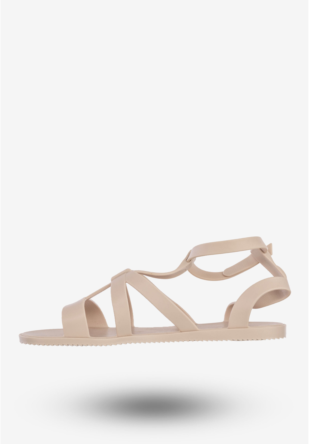 Sandały Damskie ZAXY Buty Na Lato Lekkie Zapachowe Beżowe W285055
