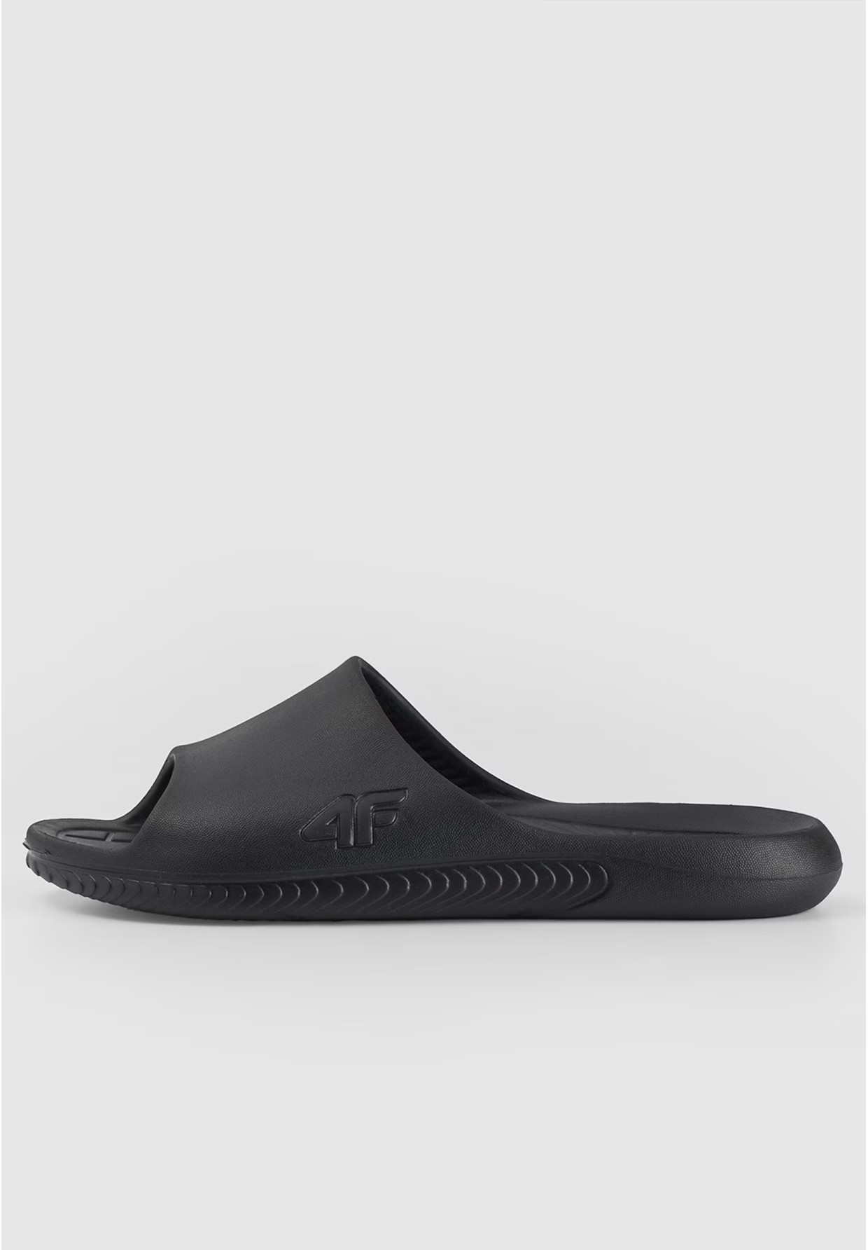Klapki Dziecięce 4F Buty Casual Basenowe Lekkie Czarne 4FJRMM00FFLIU128A