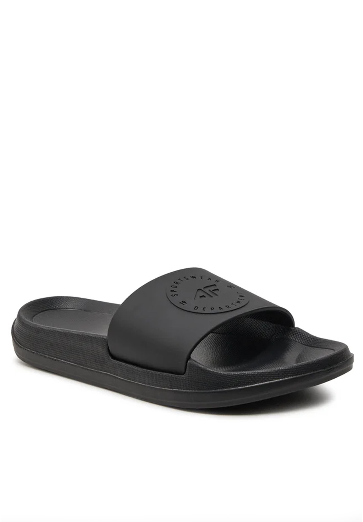 Klapki Dziecięce 4F Buty Basenowe Lekkie EVA Czarne 4FJMM00FFLIF016A