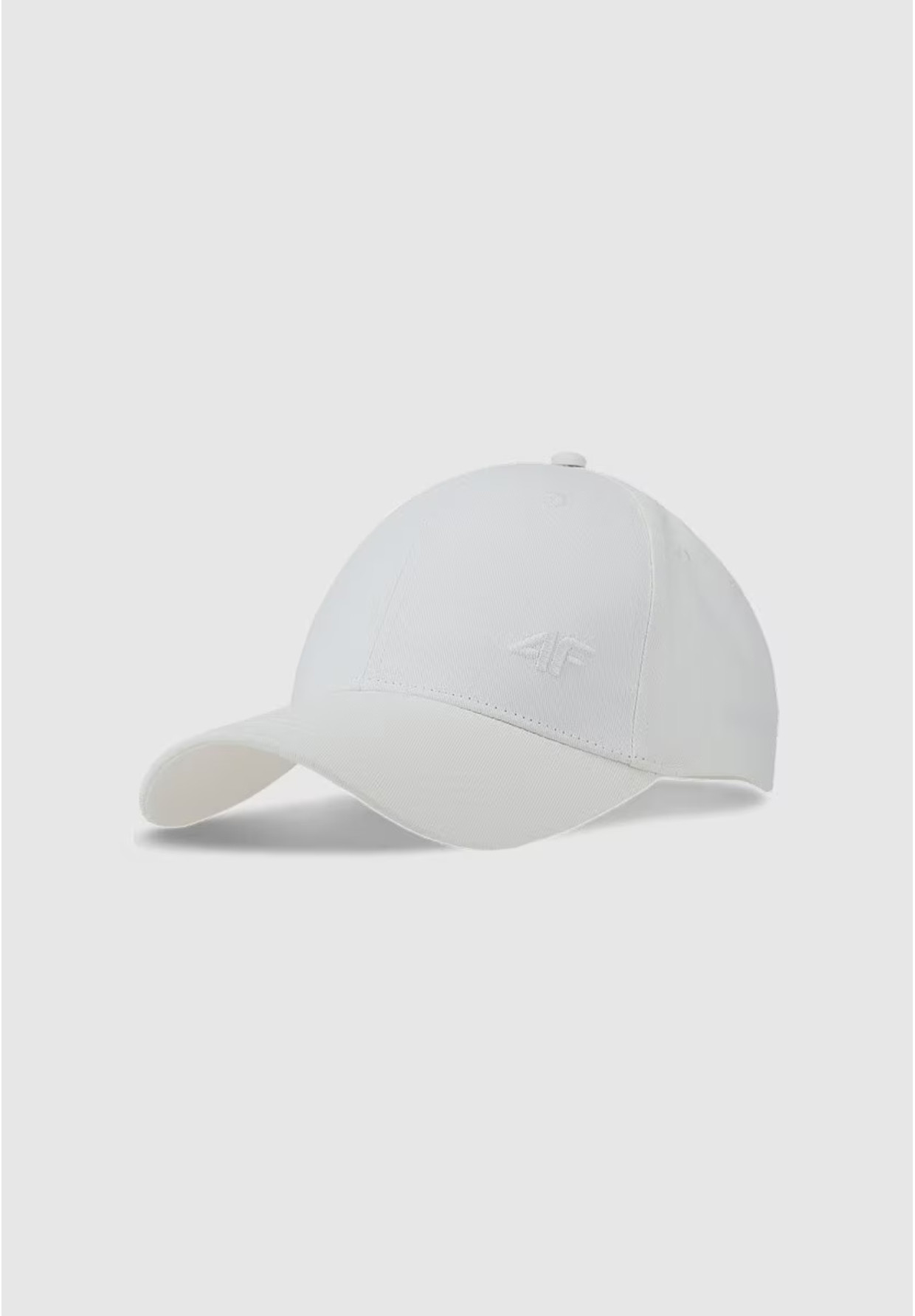 Czapka Z Daszkiem Uniseks 4F Sportowa Kaszkietówka Szara 4FWSS25ACABU367