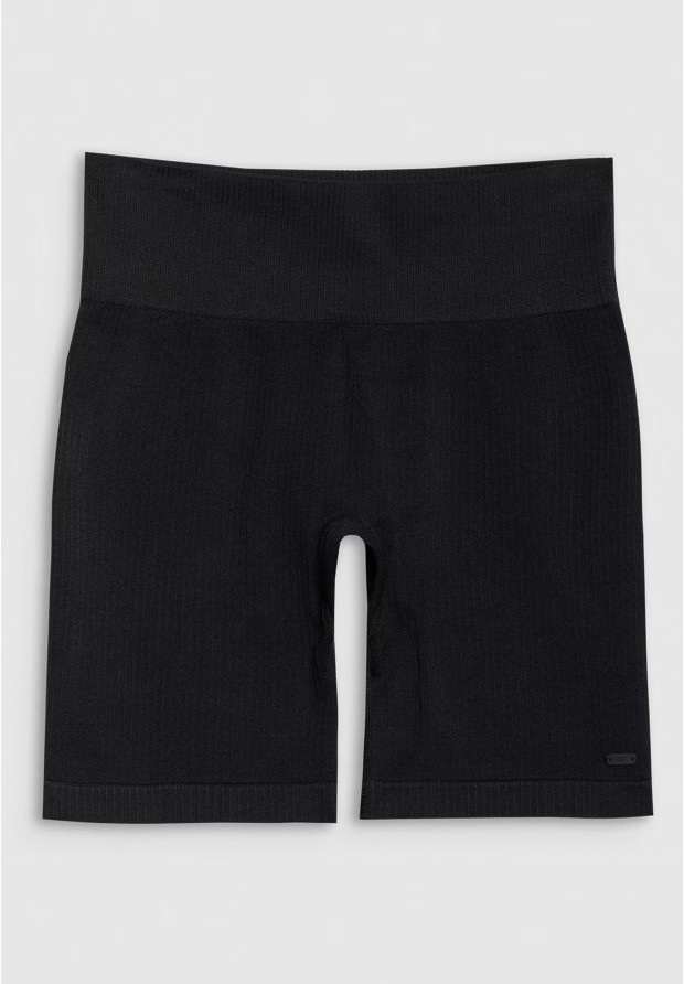 Kolarki Damskie 4F Sportowe Legginsy Spodenki Krótkie Treningowe Czarne 4FWSS25TFSTF014