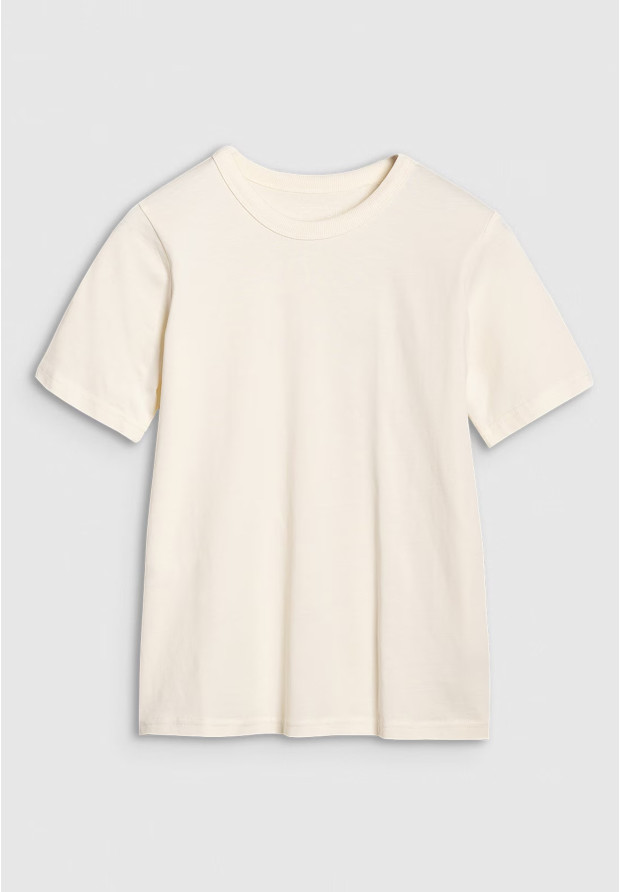 Koszulka Damska 4F T-shirt Regular Basic Złamana Biel 4FWSS25TTSHF1991