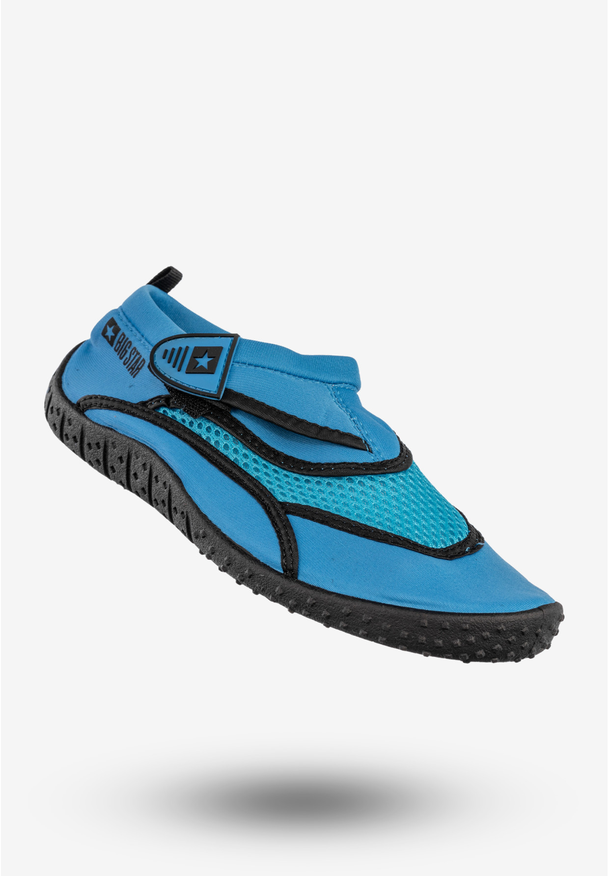 Buty Do Wody Damskie BIG STAR Sportowe Kąpielowe Ochronne Niebieskie NN274A806