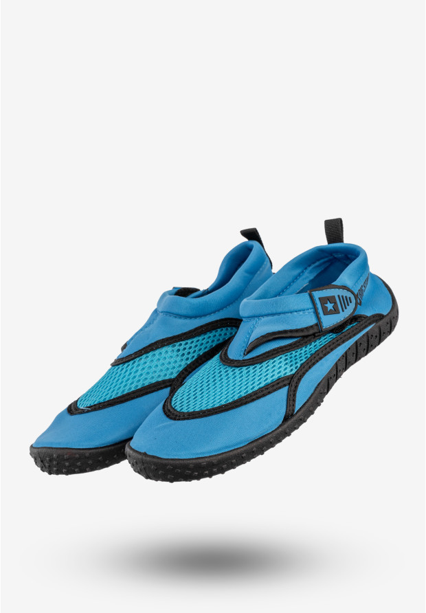 Buty Do Wody Damskie BIG STAR Sportowe Kąpielowe Ochronne Niebieskie NN274A806
