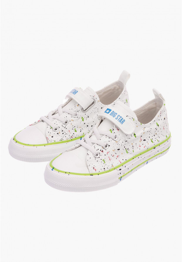 Trampki Dziecięce Big Star Białe LL374062
