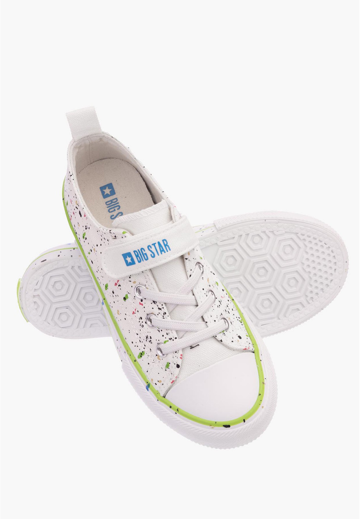 Trampki Dziecięce Big Star Białe LL374062