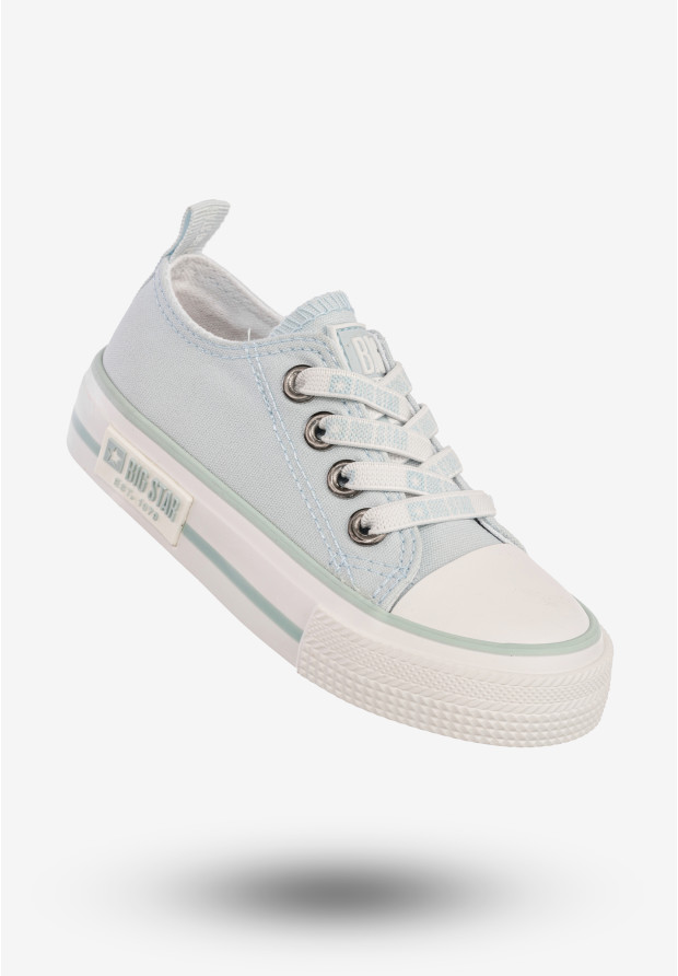 Dziecięce trampki BIG STAR KK374073 w jasnoniebieskim kolorze