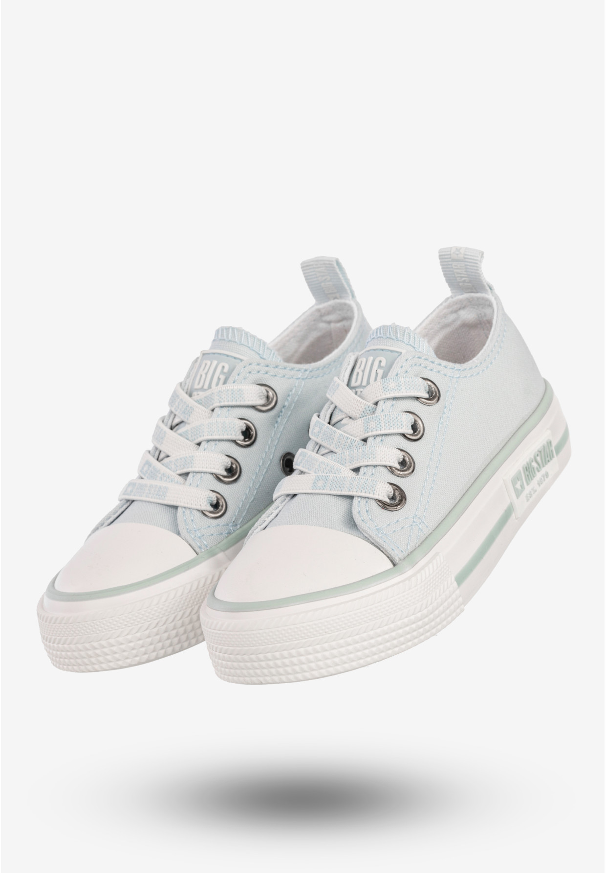 Trampki Dziecięce BIG STAR Buty Wsuwane Niebieskie KK374073