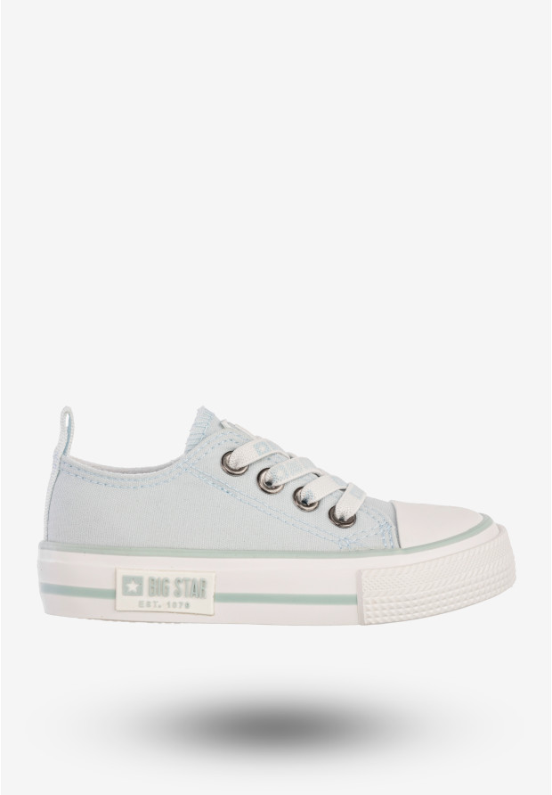 Trampki Dziecięce BIG STAR Buty Wsuwane Niebieskie KK374073